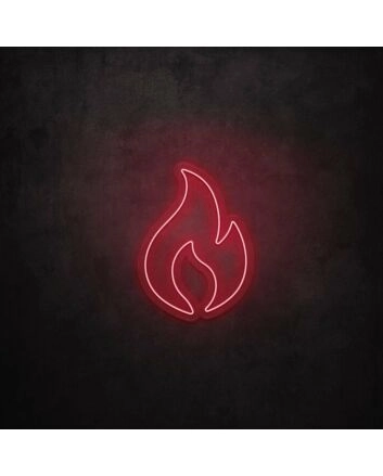 Flame LED Neon Sign