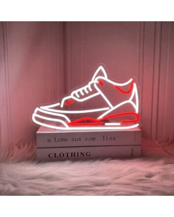 Aj3 Red Neon Sign