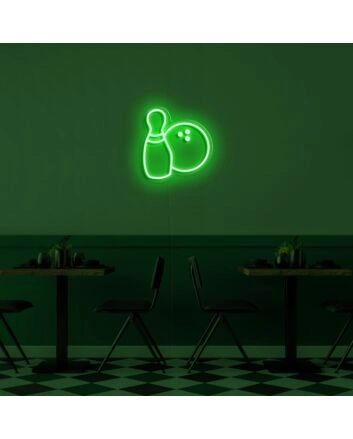 Bowling Neon Sign