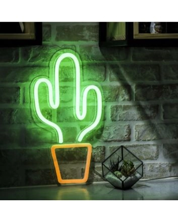 Cactus Neon Sign