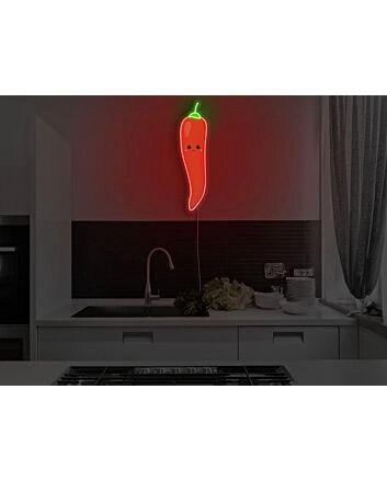 Chili Pepper Neon Sign