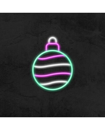 Christmas Ball Neon Sign