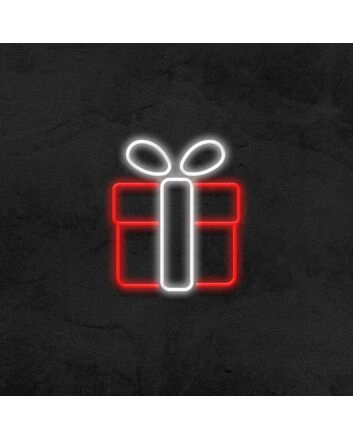 Christmas Present Neon Sign