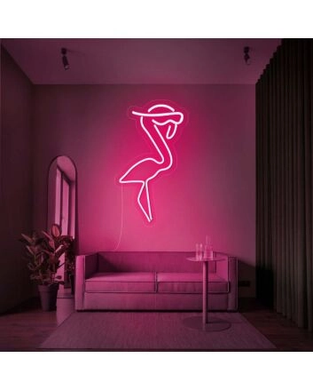 Cool Flamingo Neon Sign
