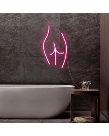 Curvy Hips Neon Sign