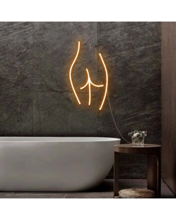 Curvy Hips Neon Sign