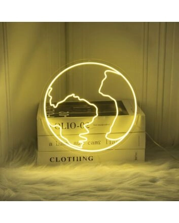 Earth Neon Sign