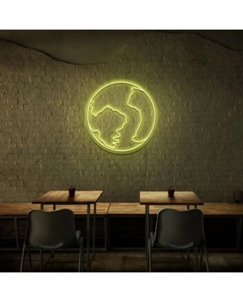 Earth Neon Sign