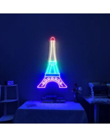 Eiffel Tower Neon Sign