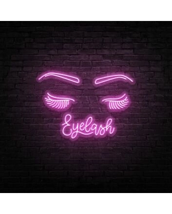 Eyelash Shop Neon Sign