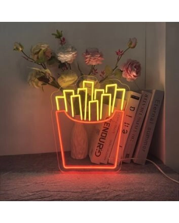 Fries Neon Sign