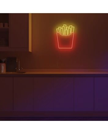 Fries Neon Sign