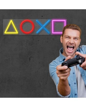 Gaming Icons Neon Sign