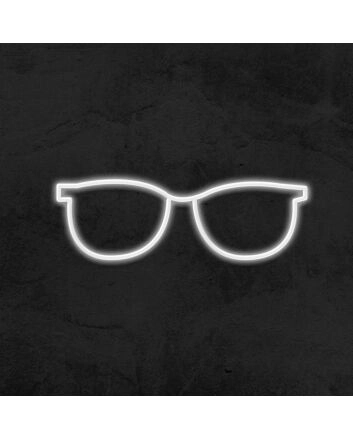 Glasses Neon Sign
