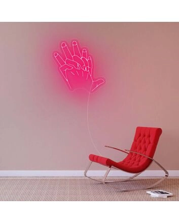 Hand In Hand Neon Sign