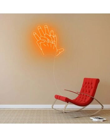 Hand In Hand Neon Sign
