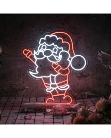 Santa LED Neon Sign
