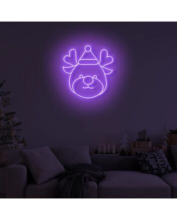 Reindeer LED Sign
