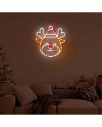 Reindeer LED Sign