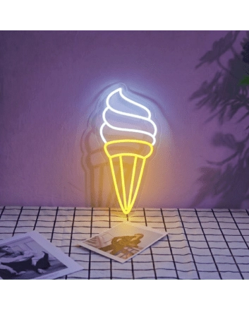Italian Ice Cream Neon Sign
