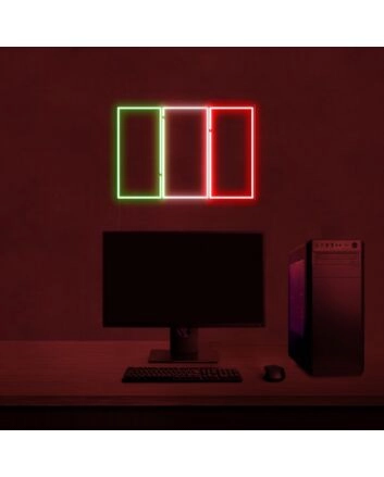 Italy Flag Neon Sign