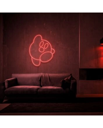 Kirby Neon Sign