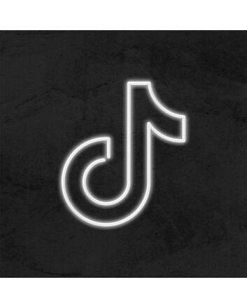 Logo Tiktok Neon Sign