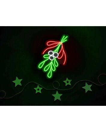 Mistletoe Neon Sign