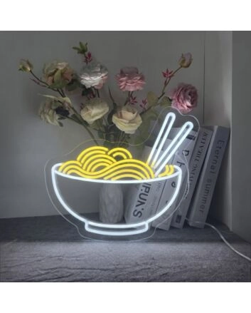 Noodle Bowl Neon Sign