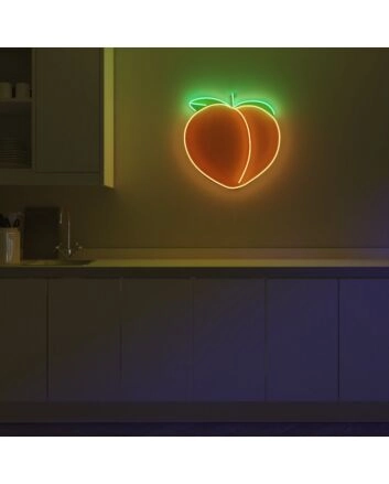 Peachy Neon Sign