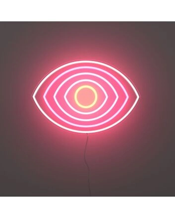 Pink Im Watching You Eye Neon Sign