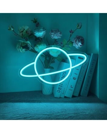 Planet Neon Sign