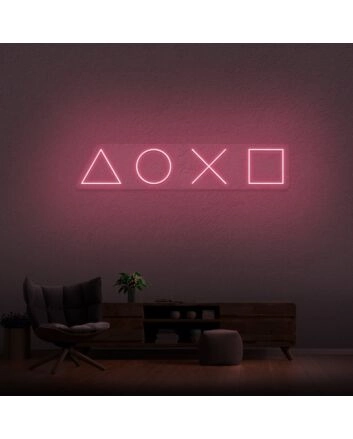 Playstation Game Neon Sign
