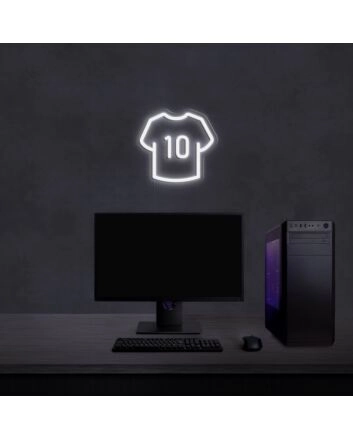 Shirt No 10 Neon Sign