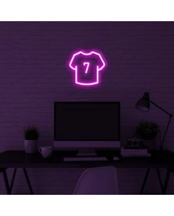 Shirt No 7 Neon Sign