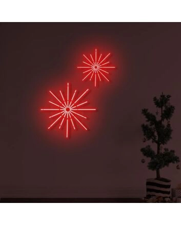 Long chirstmas star LED neon sign