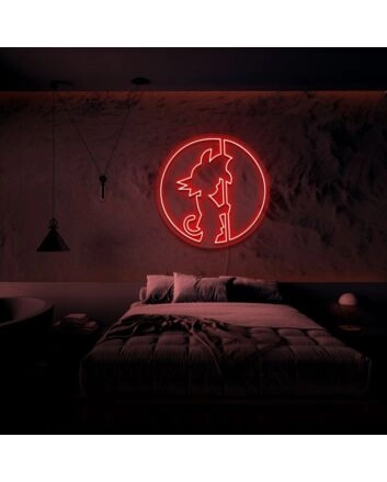 Kid Goku Neon Sign