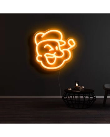 Popeye Neon Sign