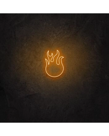 Flame LED Neon Sign