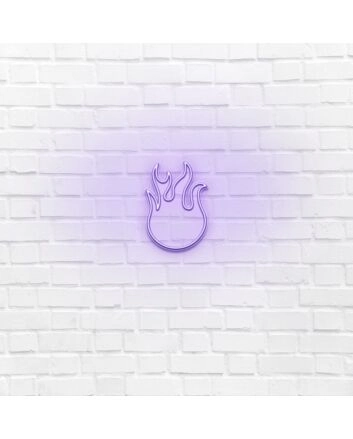 Flame LED Neon Sign
