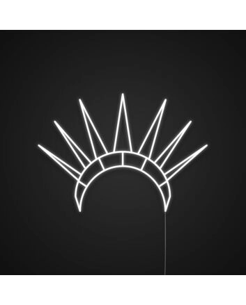 Crown Statue of Liberty Neon Sign