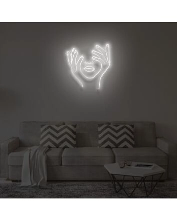 LEAN ON ME&quot; LED Neon Sign