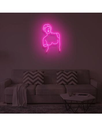 VENUS DE MILO" LED Neon Sign