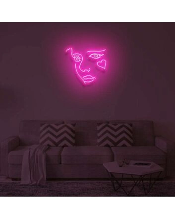 LOVE MARK&quot; LED Neon Sign