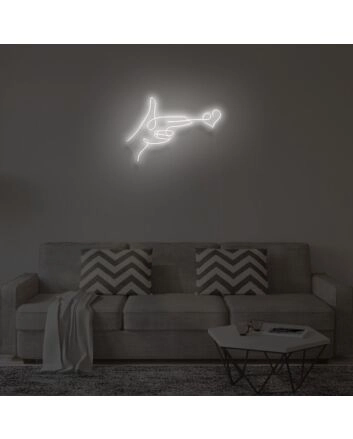LOVE GUN&quot; LED Neon Sign