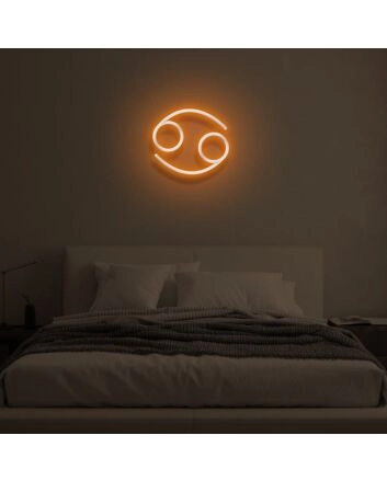 &quot;CANCER&quot; LED Neon Sign