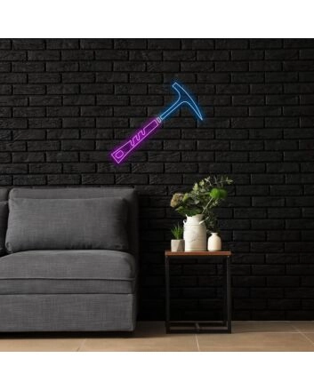 Pickaxe Neon Sign
