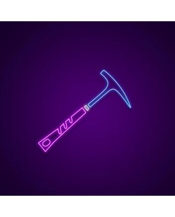 Pickaxe Neon Sign