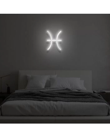 PISCES&quot; LED neon sign