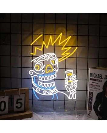 Skull Halloween Custom Neon Sign